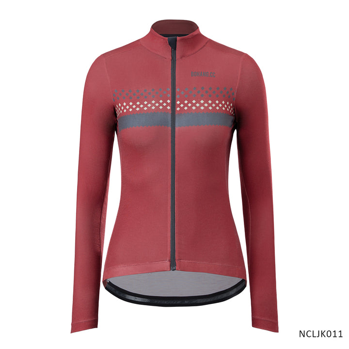 WOMEN'S MERINO WOOL long SLEEVE JERSEY NCLJK011