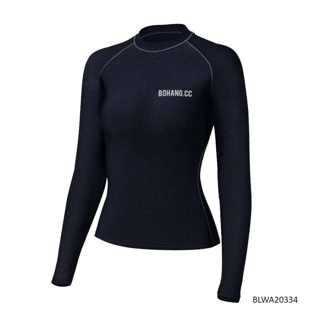How does the Women's Longsleeve Base Layer BLWA20334 enhance your performance?