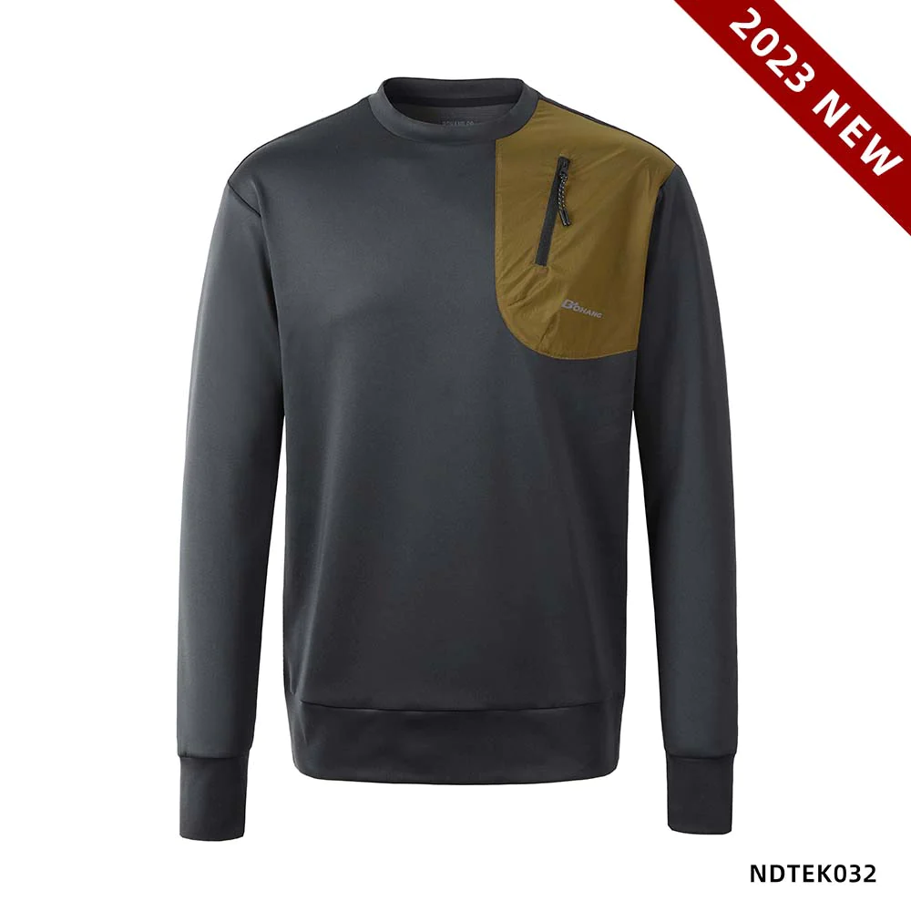 Cycle in Comfort: Men's high-end sports cycling sweatshirt NDTEK032 black