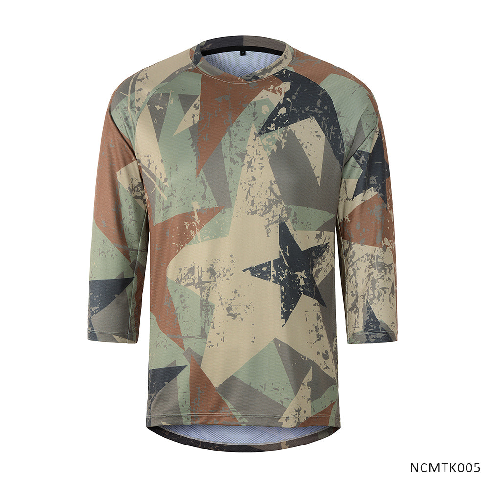 Top 10 Features of the MEN'S 3/4 Sleeve MTB Jersey NCMTK005