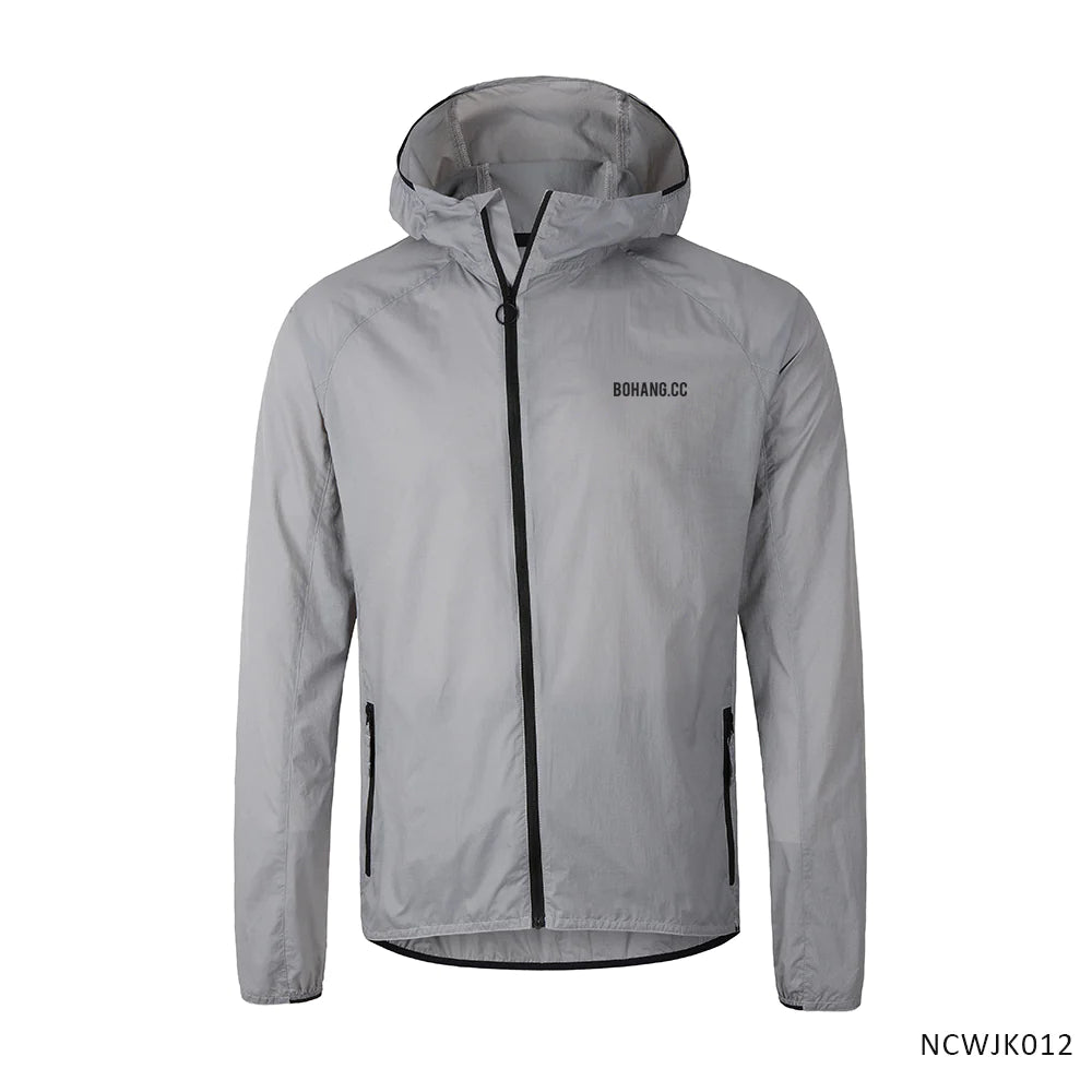 Experience Effortless Elegance with the Men's Lightweight Hoodie Jacket NCWJK012