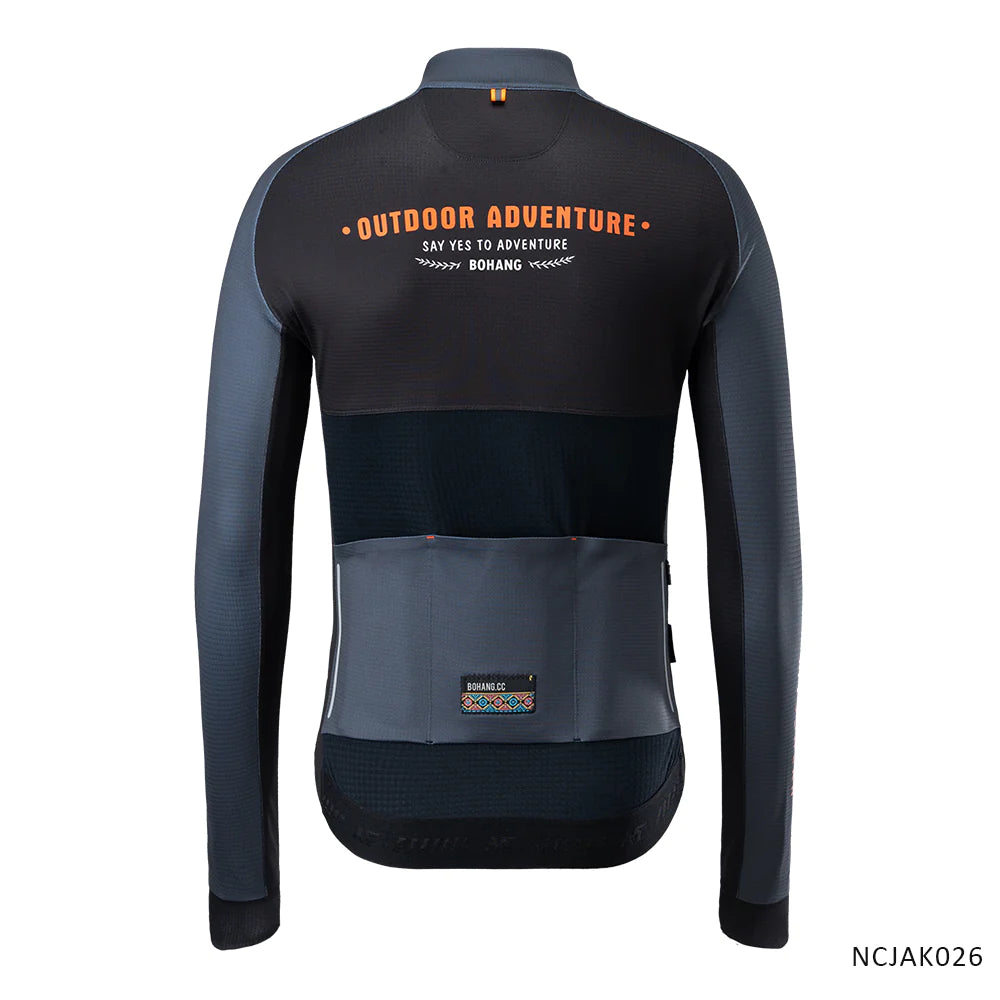 The best companion for winter cycling -MEN'S CYCLING THERMAL JACKET NCJAK026