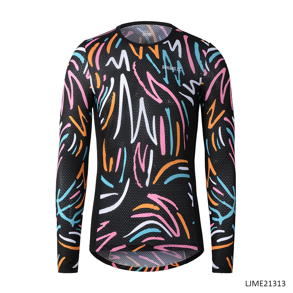 MEN'S LONG SLEEVE BASE LAYER LJME21313 gives you a more comfortable riding experience
