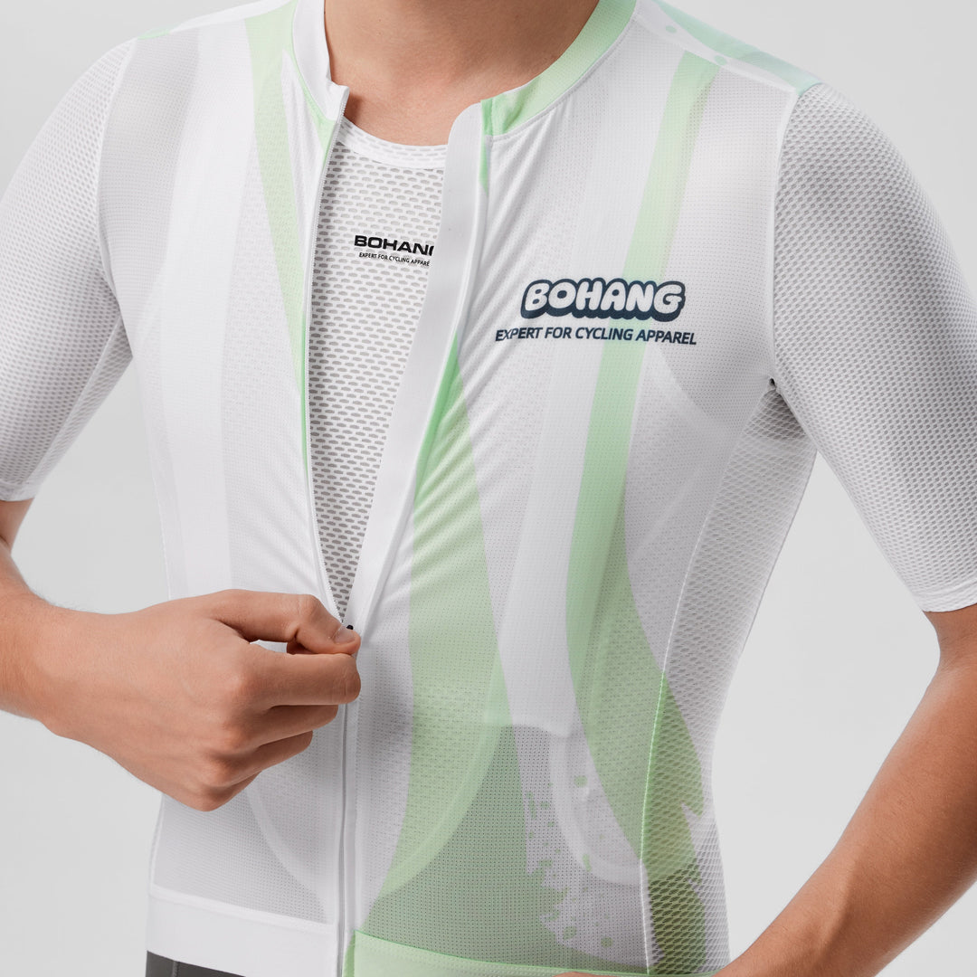 Peak Performance Cycling Jersey: UPF 50+ Protection Meets Aerodynamic Design UCRSS037A