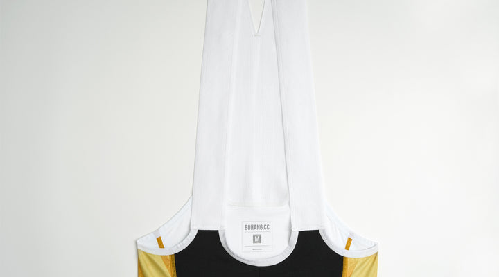 MEN'S CUSTOM PRO PLUS BIB SHORTS NCBSK629 (YELLOW)