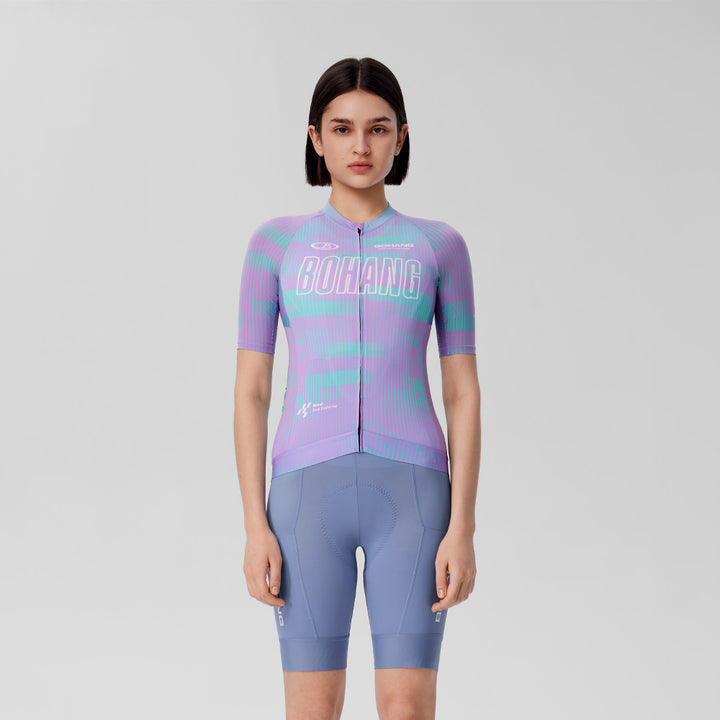 WOMEN'S CYCLING SHORT SLEEVE JERSEY NCSJK489