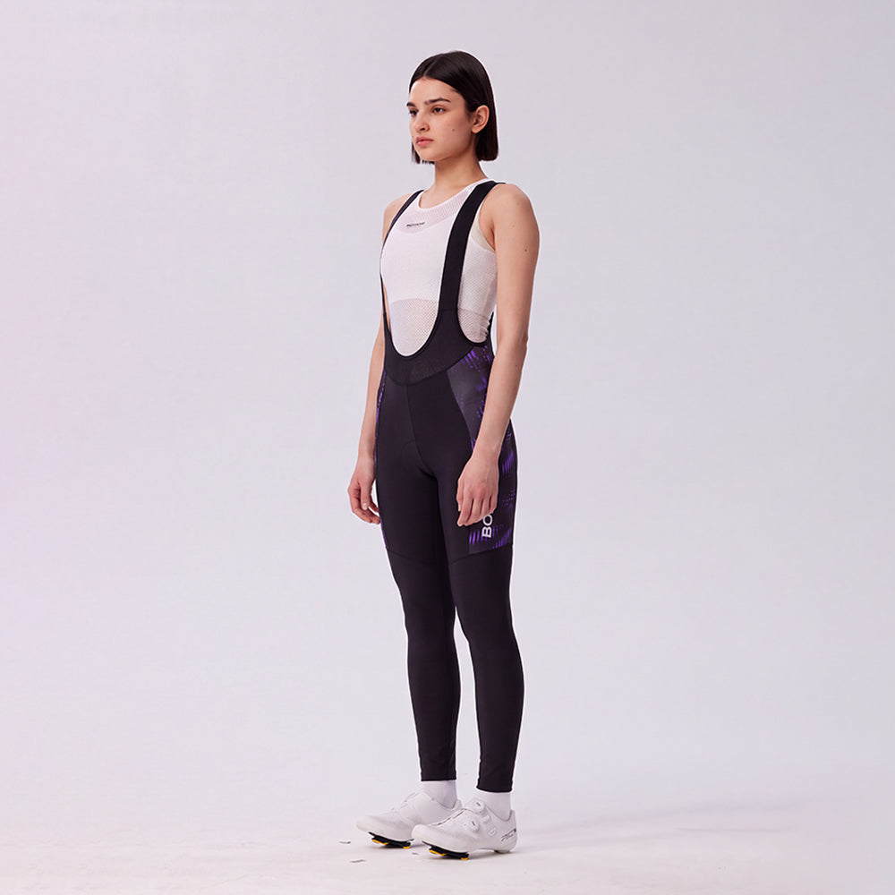WOMEN'S CUSTOM PRO THERMAL FLEECE BIB TIGHTS NCFPK662
