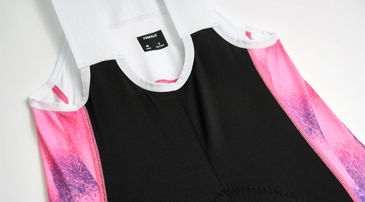 WOMEN'S CUSTOM PRO PLUS BIB SHORTS NCBSK630（PINK）