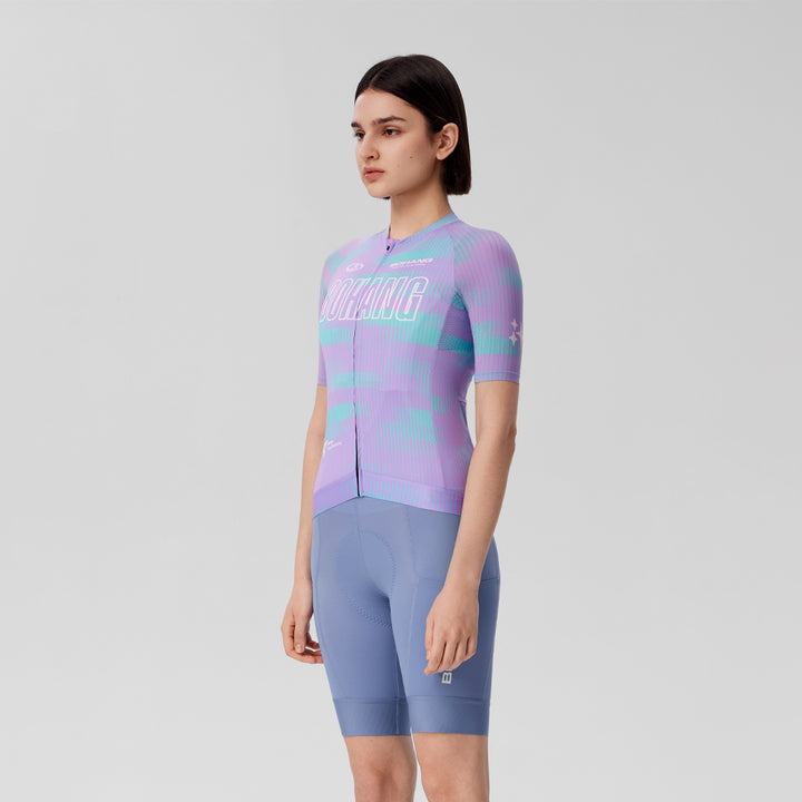 WOMEN'S CYCLING SHORT SLEEVE JERSEY NCSJK489