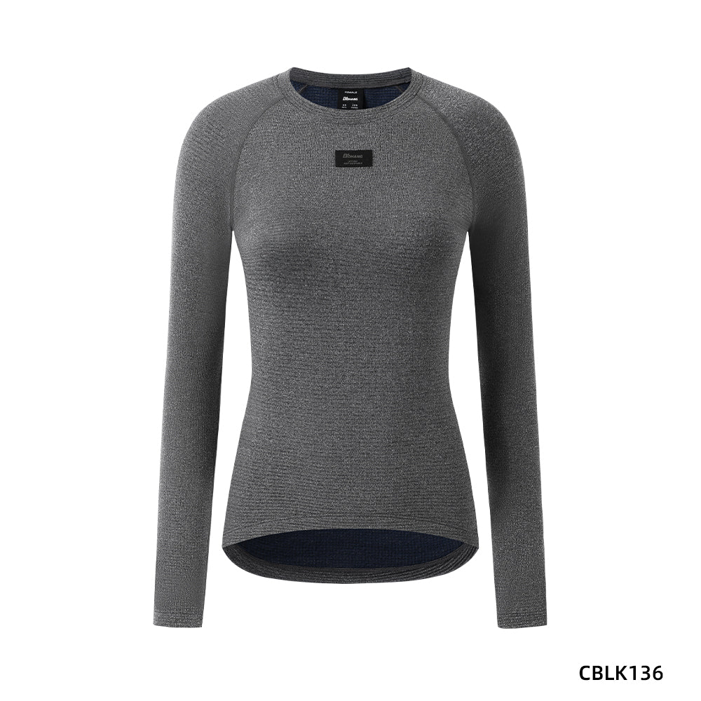 Women's MERINO LONG SLEEVE BASE LAYER CBLK136