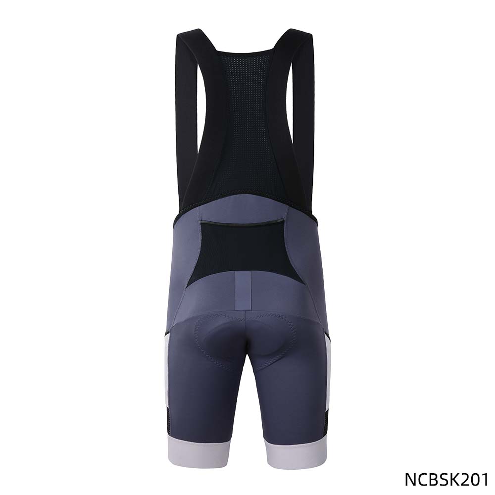 Men's cycling Bib shorts NCBSK201 Gray