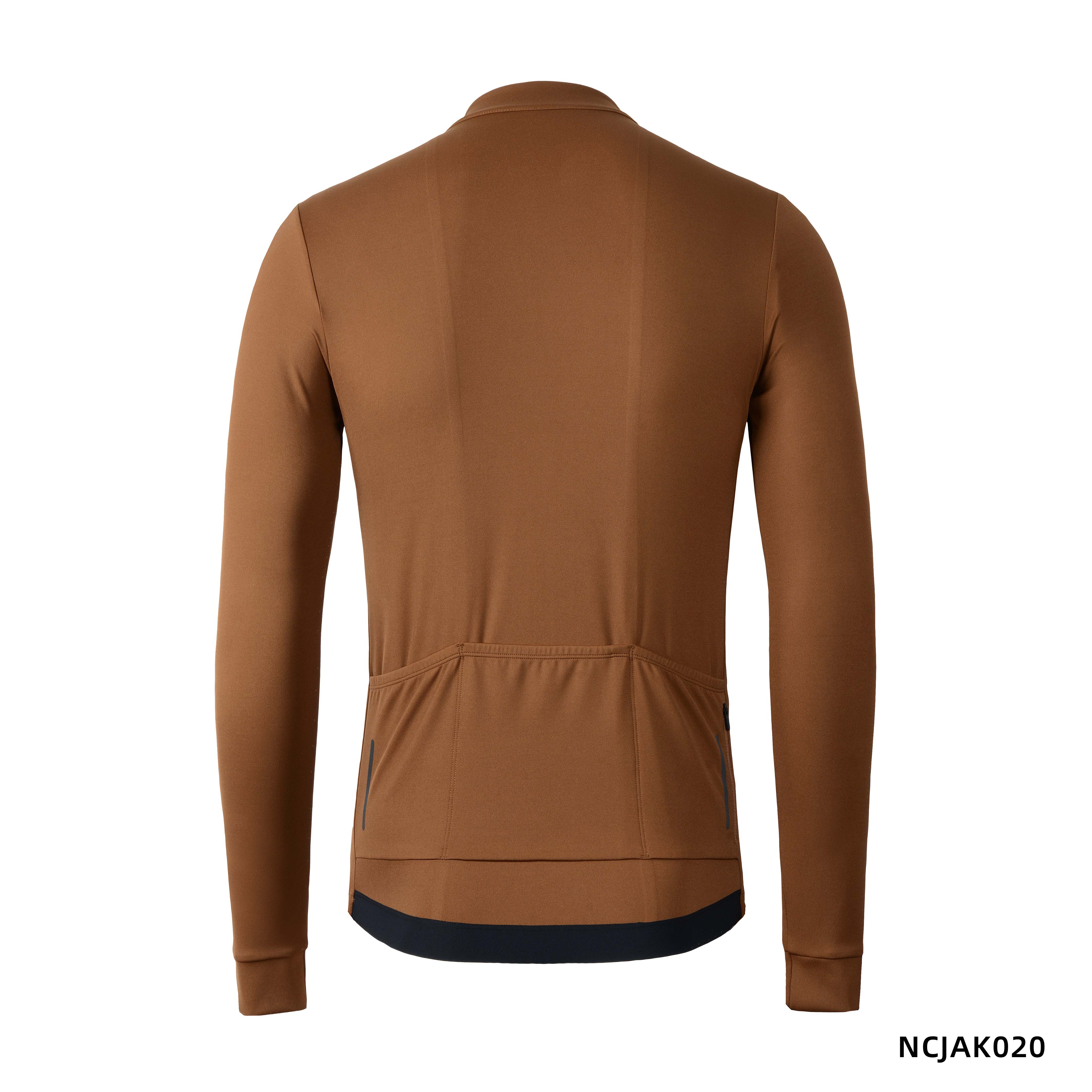Men's Classic Long Sleeve Jersey NCJAK020 Hunting Brown
