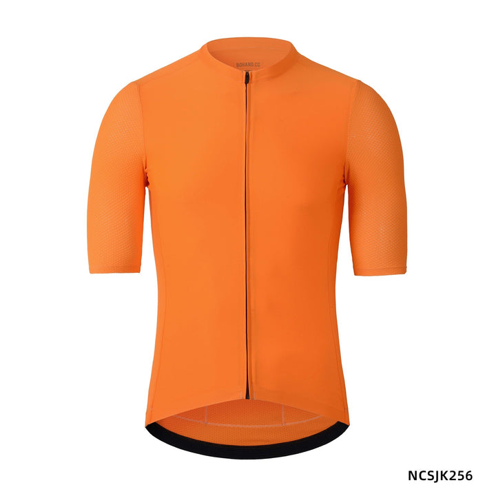 Men's Classic Cycling Short Sleeve Jersey NCSJK256 Orange