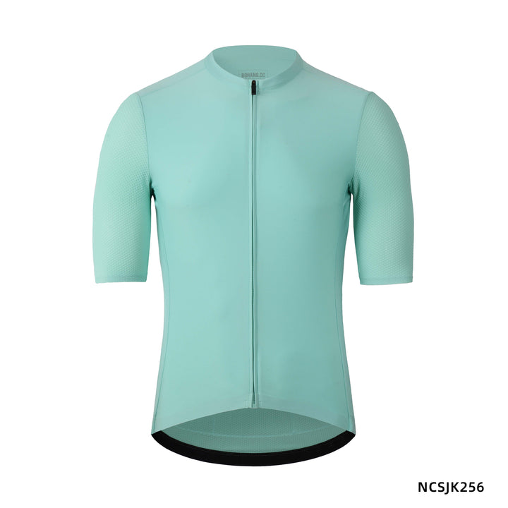 Men's Classic Cycling Short Sleeve Jersey NCSJK256 Cyan