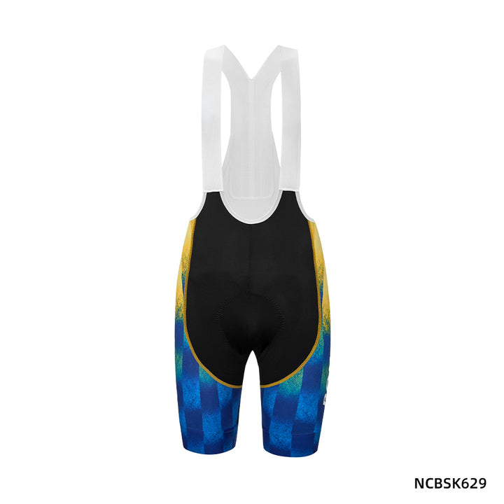 MEN'S CUSTOM PRO PLUS BIB SHORTS NCBSK629 (YELLOW)