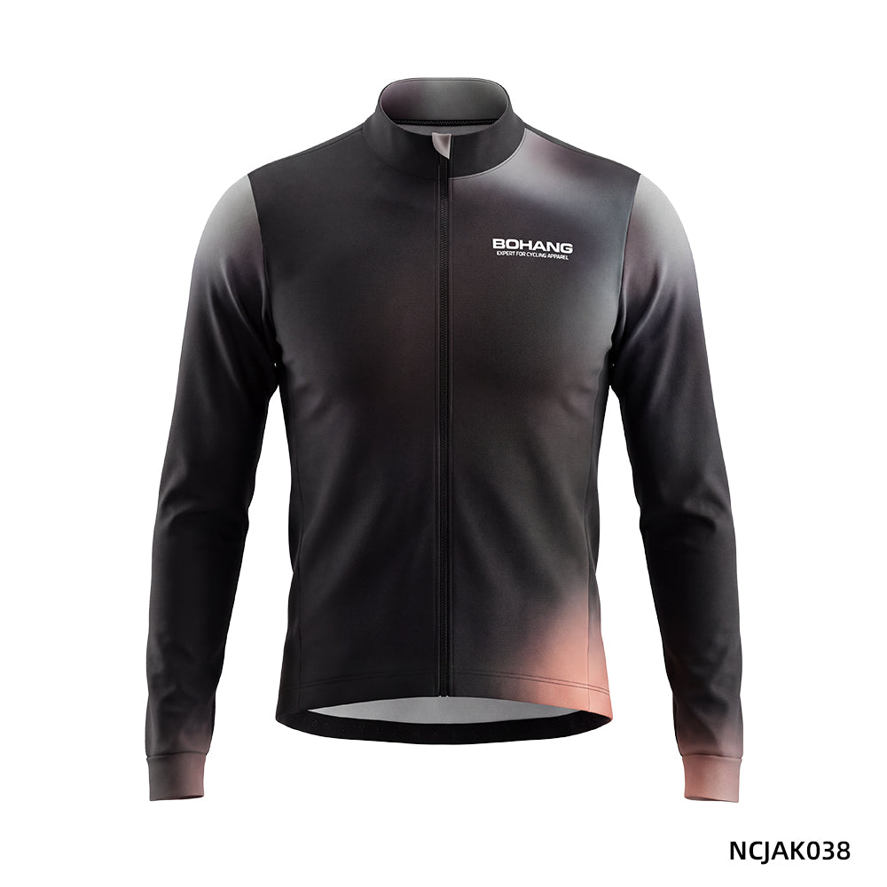 MEN'S TRAINING LONG SLEEVE JERSEY THERMAL FLEECE NCJAK038