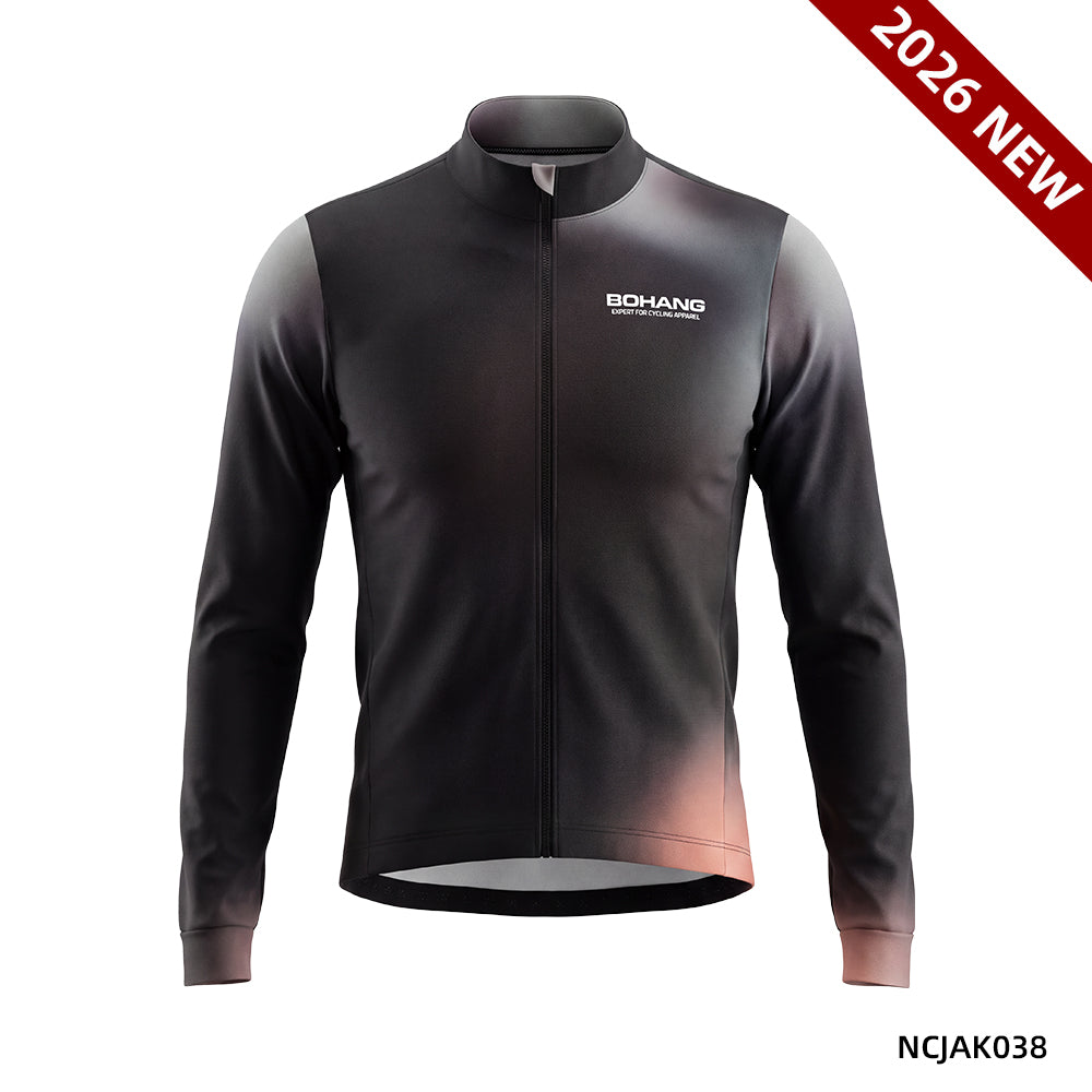 MEN'S TRAINING LONG SLEEVE JERSEY THERMAL FLEECE NCJAK038