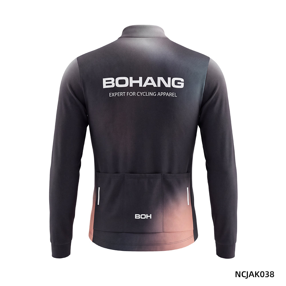 MEN'S TRAINING LONG SLEEVE JERSEY THERMAL FLEECE NCJAK038