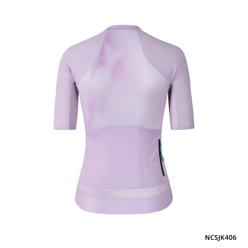 WOMEN'S CYCLING SHORT SLEEVE JERSEY NCSJK406