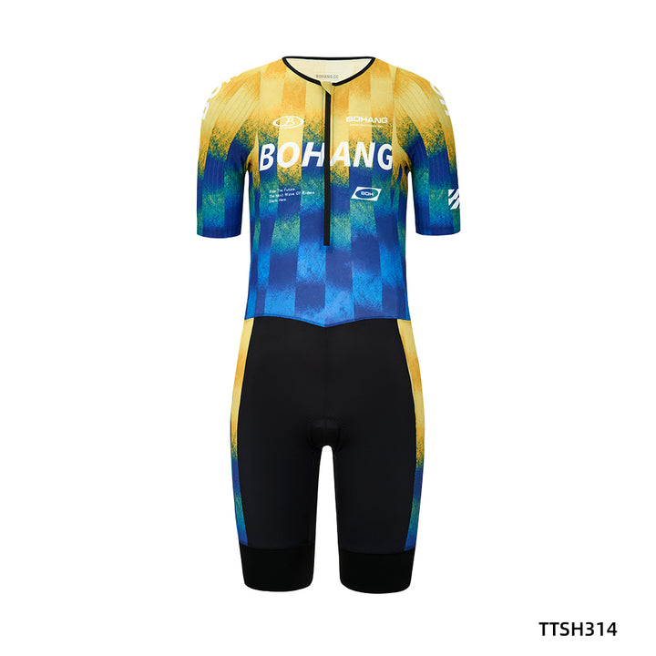 MEN'S AERO CUSTOM TRI SUIT TTSH314
