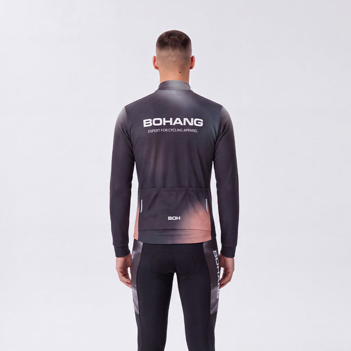 MEN'S TRAINING LONG SLEEVE JERSEY THERMAL FLEECE NCJAK038
