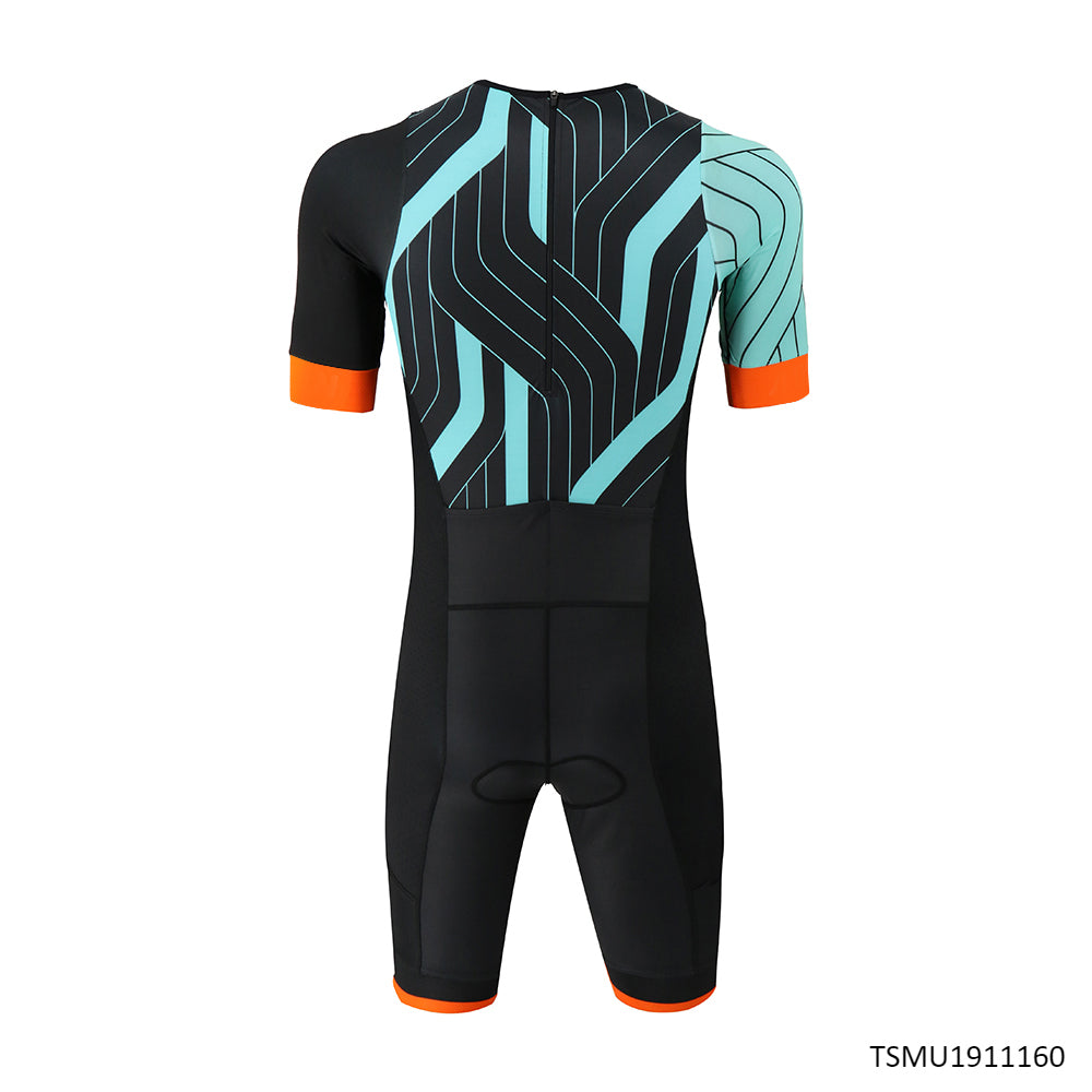 MEN'S SHORT SLEEVE TRI SUIT TSMU1911160