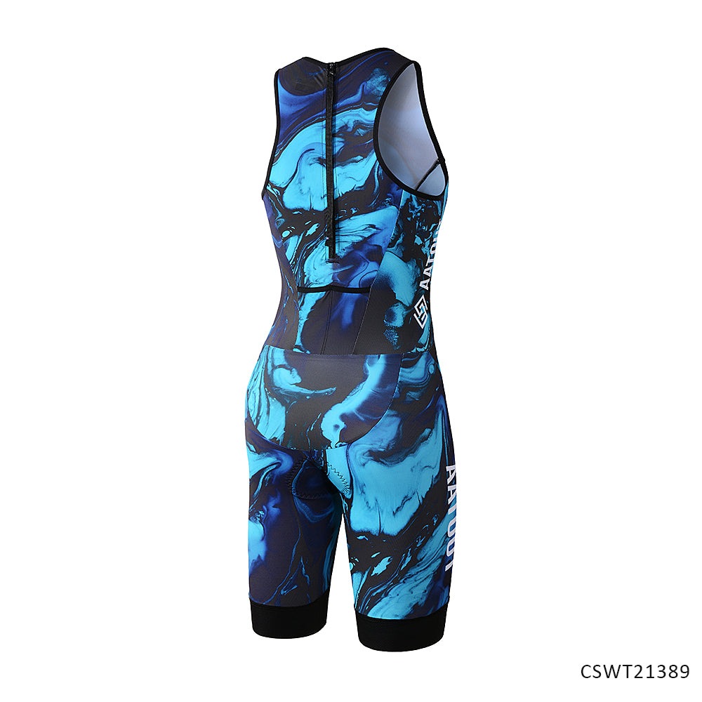 WOMEN'S SLEEVELESS TRI SUIT CSWT21389