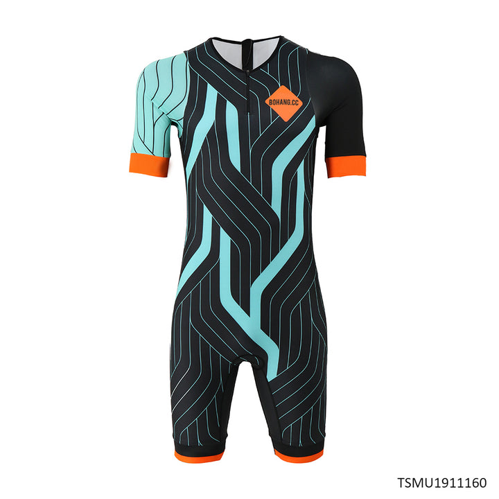 MEN'S SHORT SLEEVE TRI SUIT TSMU1911160