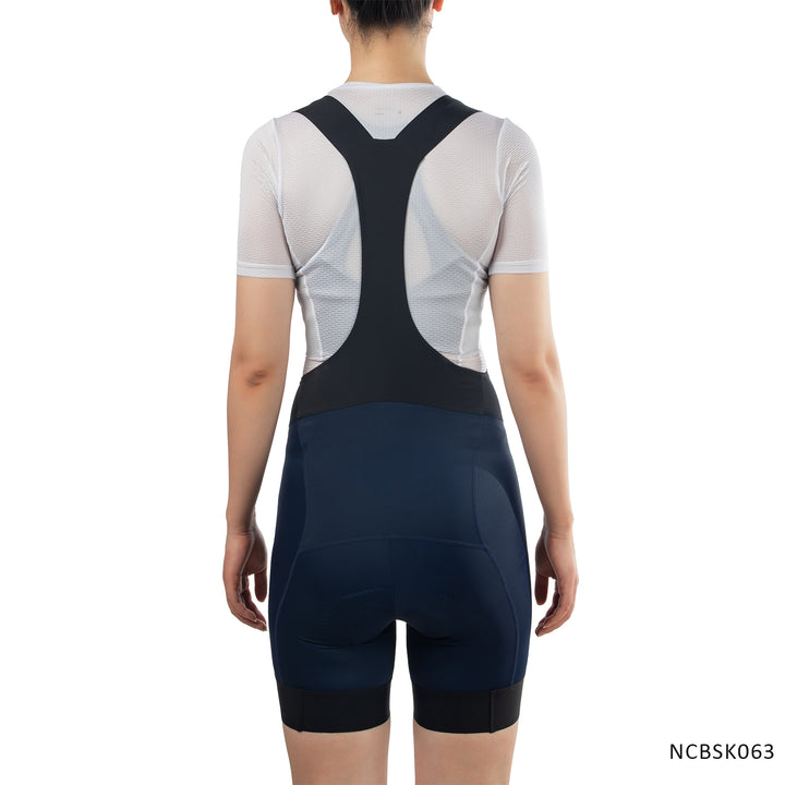 WOMEN'S CYCLING BIB SHORTS NCBSK063 (multicolor)