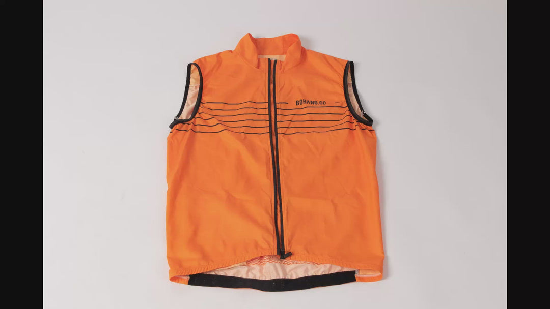 LIGHTWEIGHT WIND VEST MENS PACKABLE GILET  VEMA20339